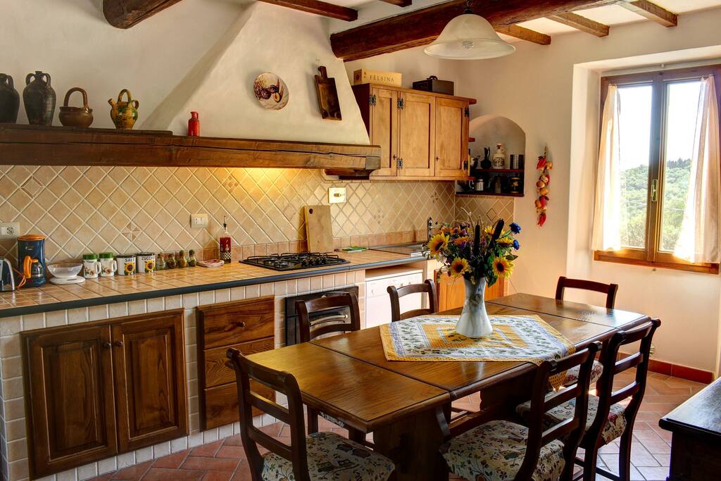 The kitchen.