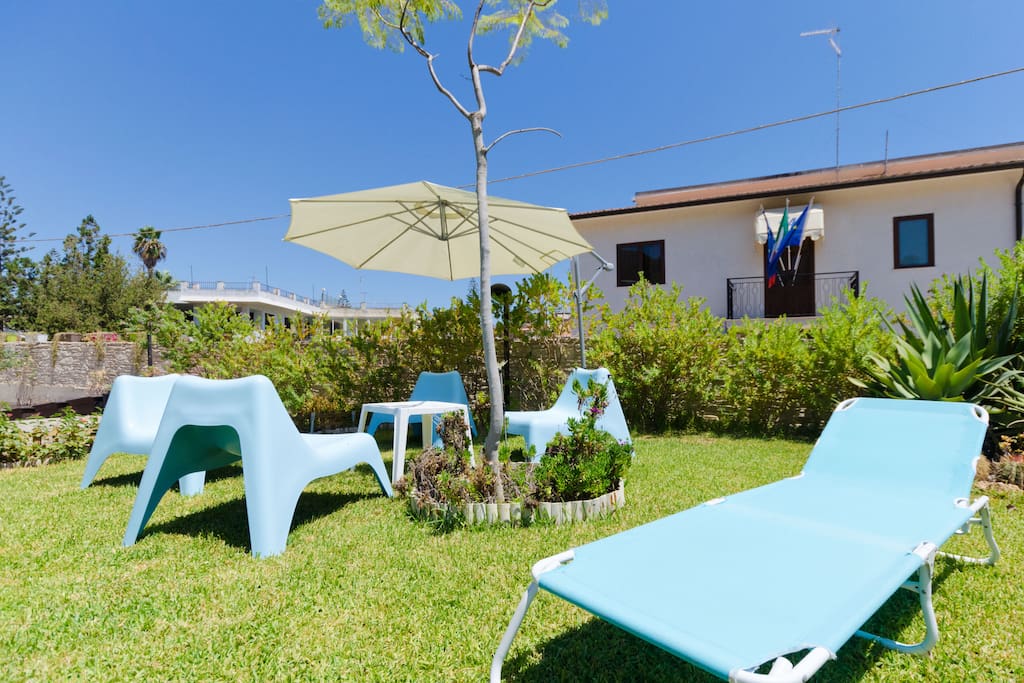 Vista del giardino