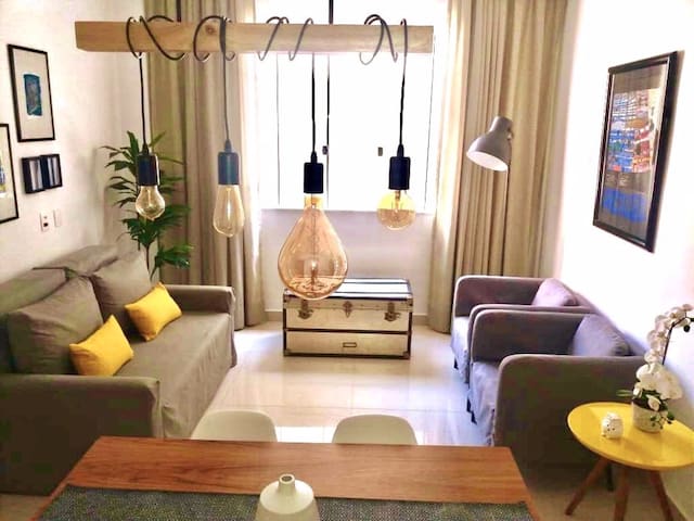 Cozy flat 1 COPACABANA best area 3min beach⛱+metro