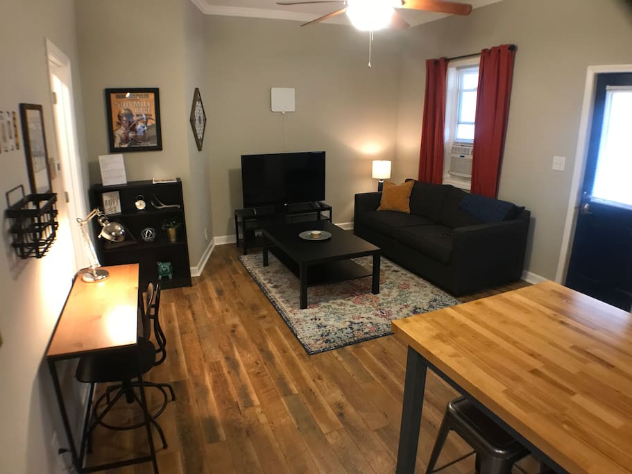 Living Space With Work desk