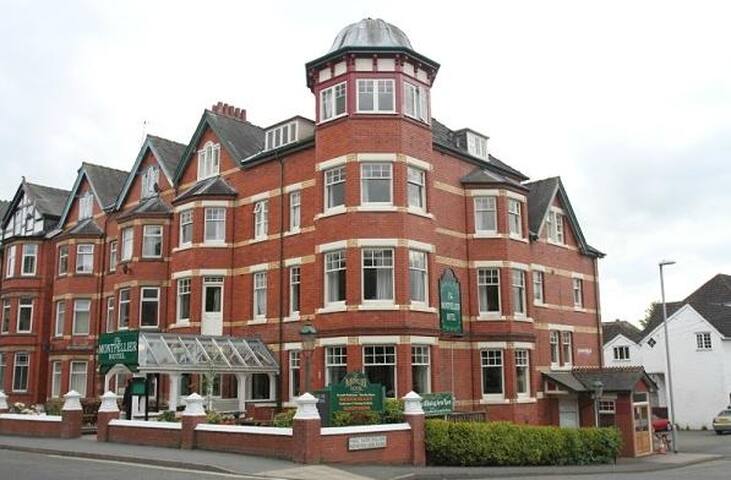 The Montpellier Hotel.
