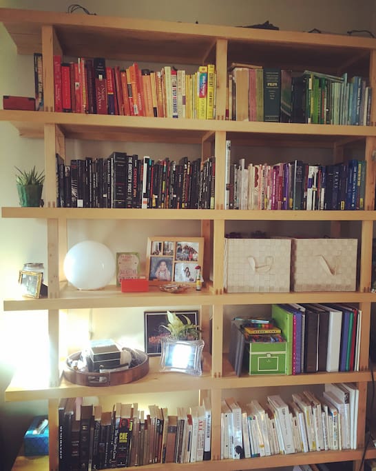 As you can see, I take great pride in this awesome bookshelf :)