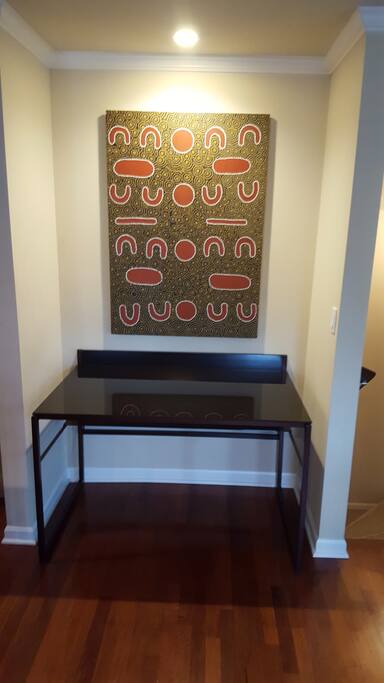 Desk area