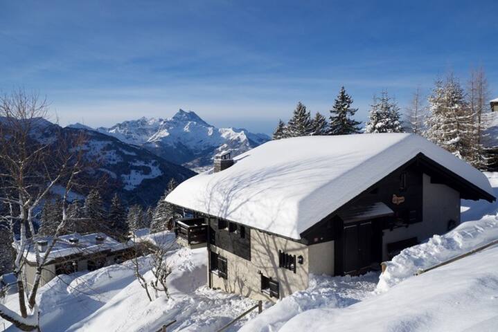 Ski-in/ski-out family chalet “Le Pigeonnier”