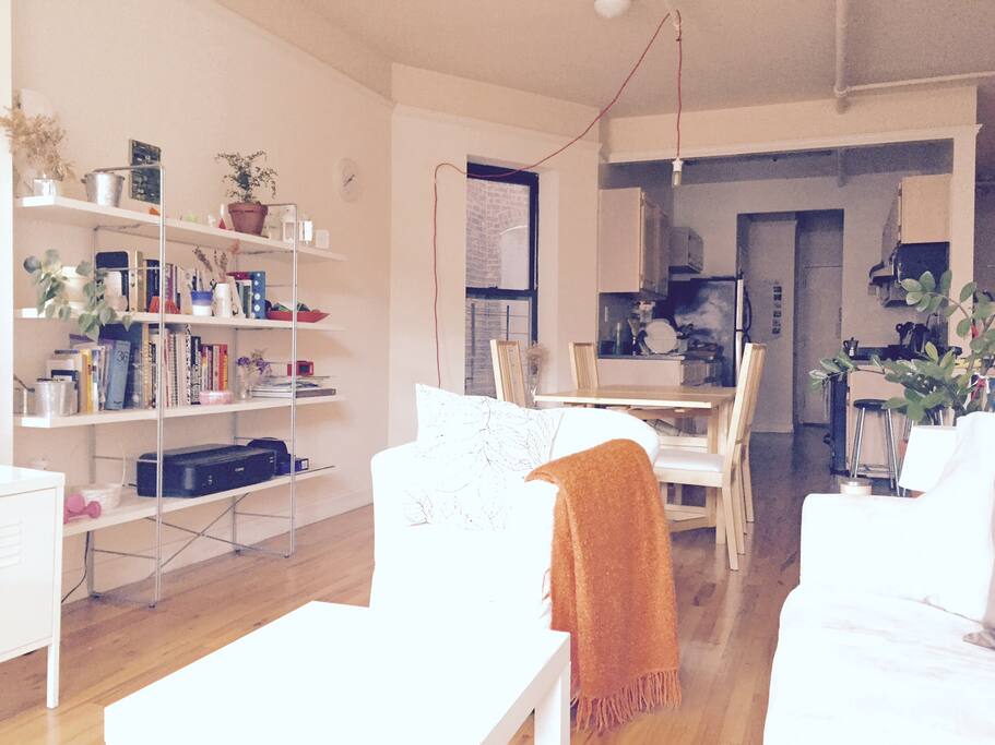 dining area & kitchen