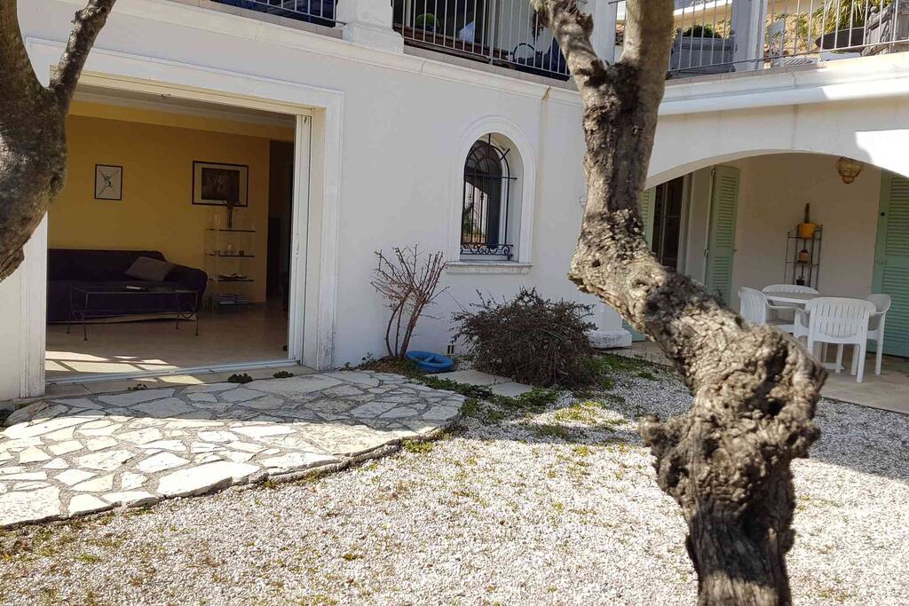 Rez de jardin.