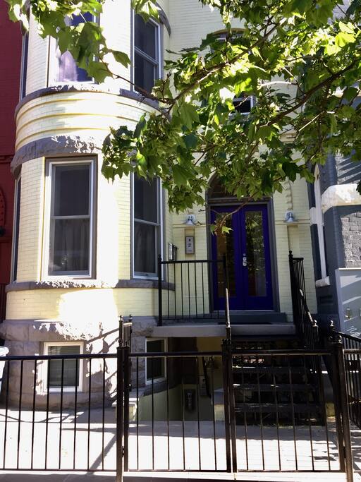 Our house. 2 blocks away from metro station. 2 minutes walk to U street.