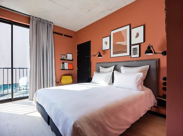 Enjoy our beautiful design and peaceful environment during your stay in Paris.