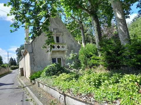 Renovated old house with garden