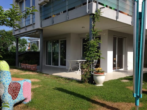 Modern apartment with guest room