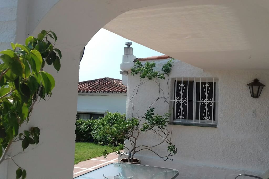 Entrada de la casa.