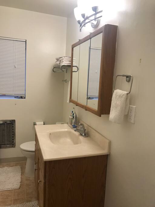 Shared bathroom
