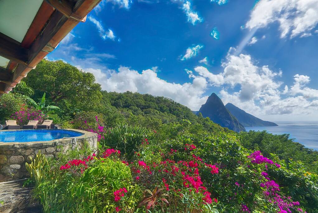 Stunning Pitons