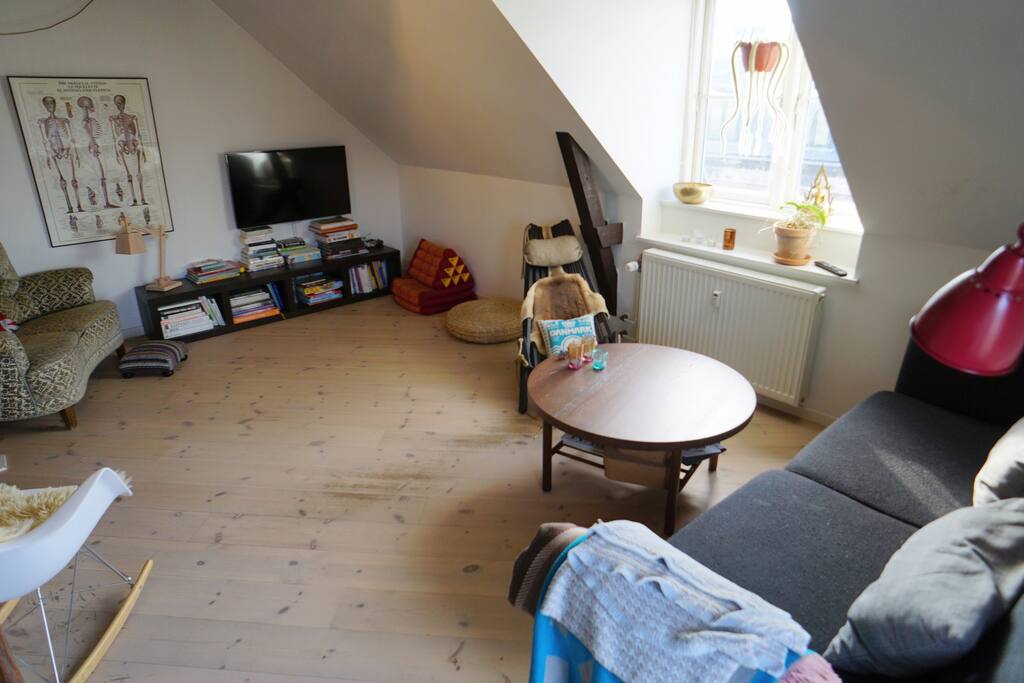 The living area