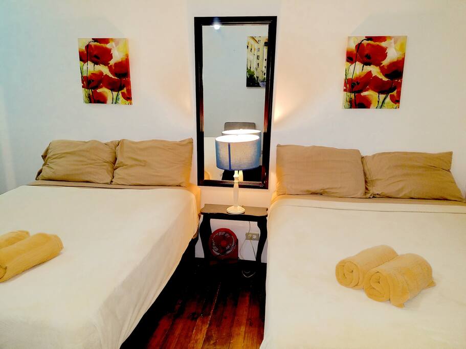 Room with 2 comfortable Beds