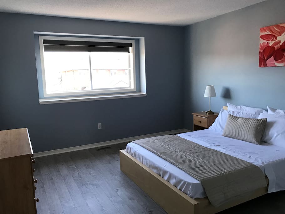 Master Bedroom with one Queen size bed
