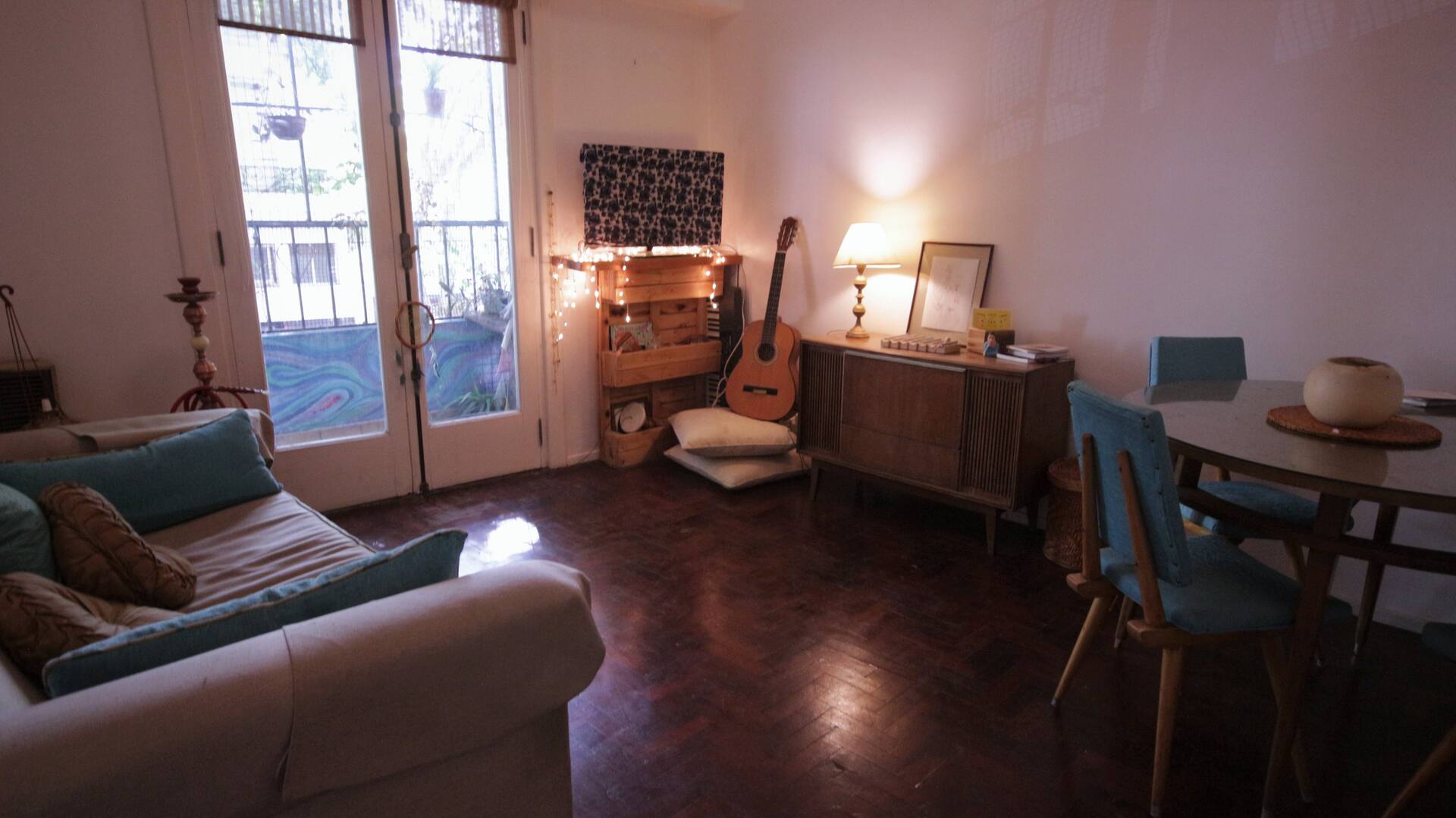 VERY bright room,terrace and cool