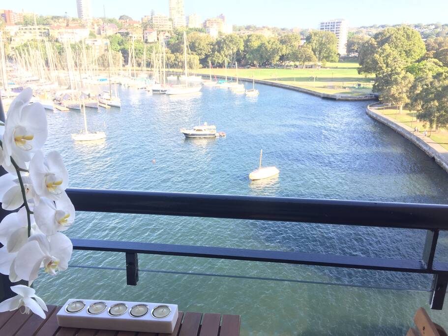 Enjoy Sunset on the balcony