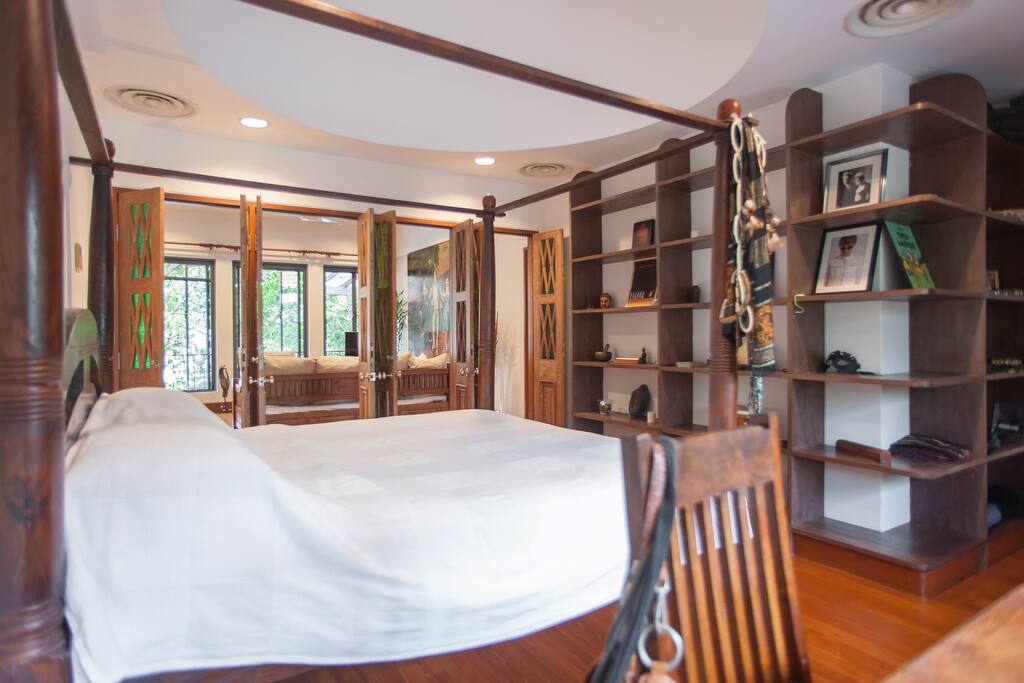 Bedroom 1 with King size bed