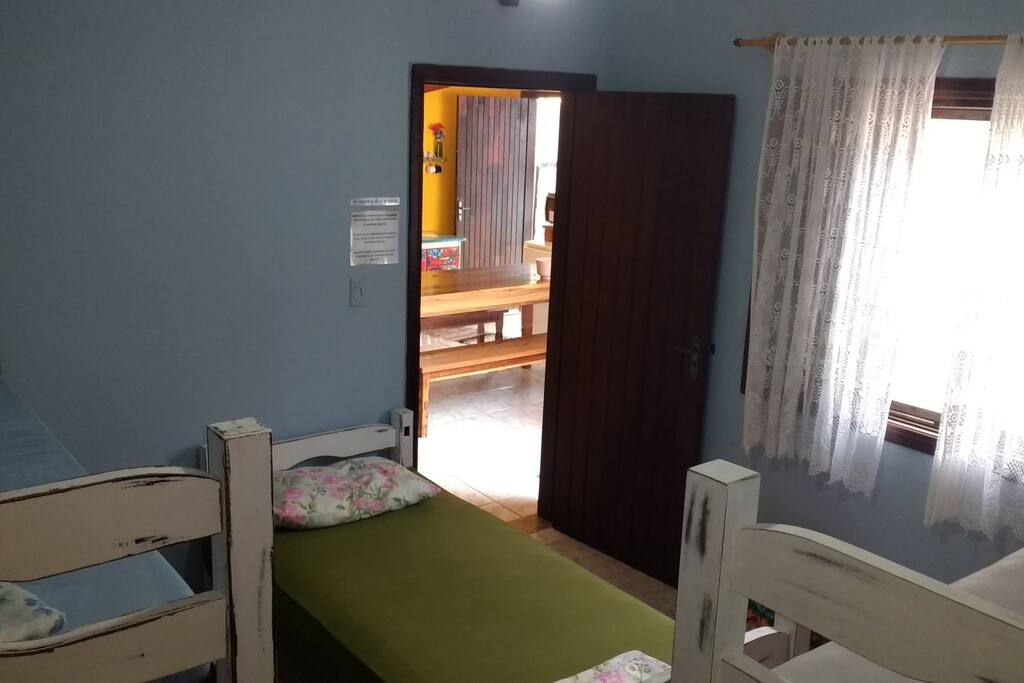 Suíte coletiva para até 5 pessoas