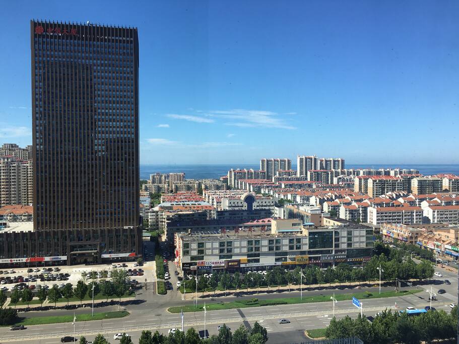 Big window. Great view