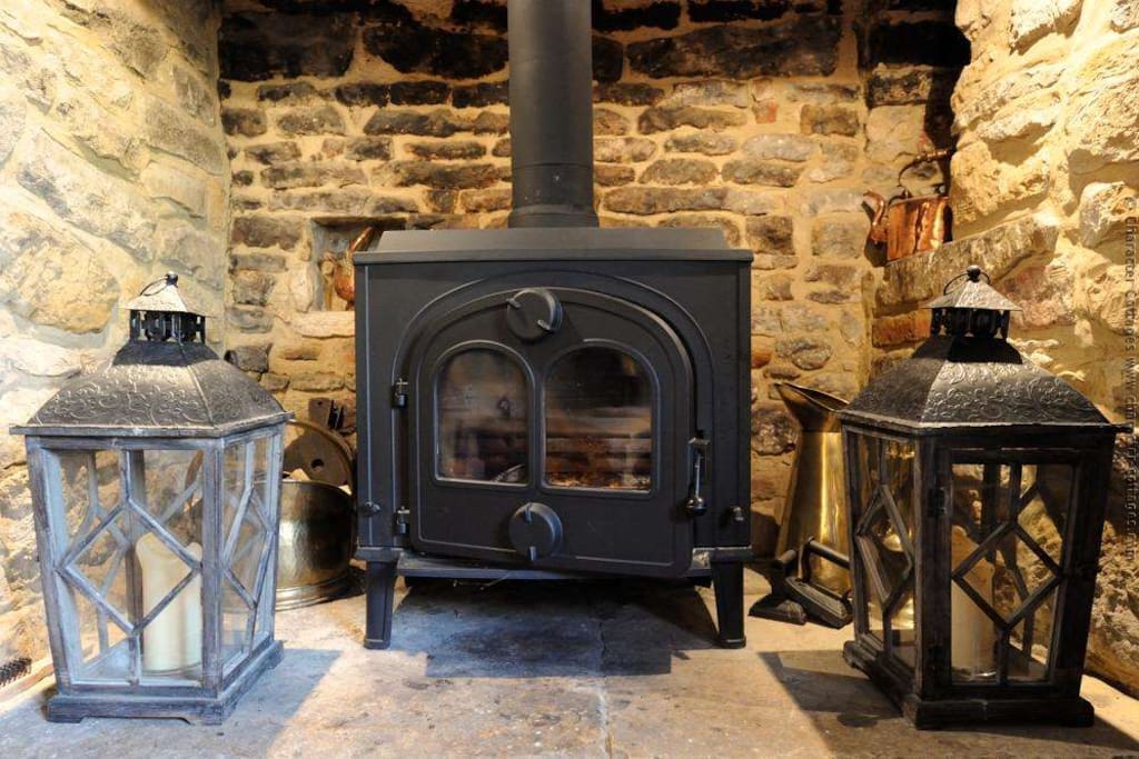 Cosy log burners.