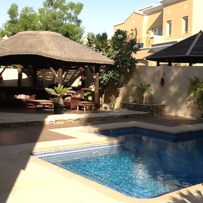 Pool & Gazebo - with BBQ area