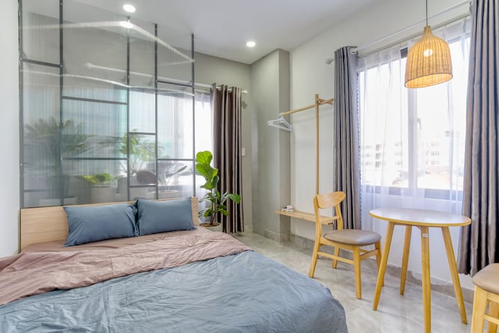 ★ 1 BR APT in DOWNTOWN☀ 5 mins WALK to HAN Market★