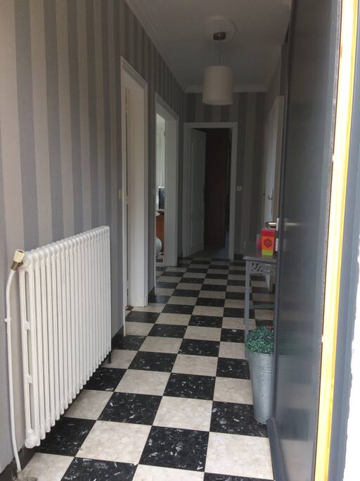 Courir d'entrée