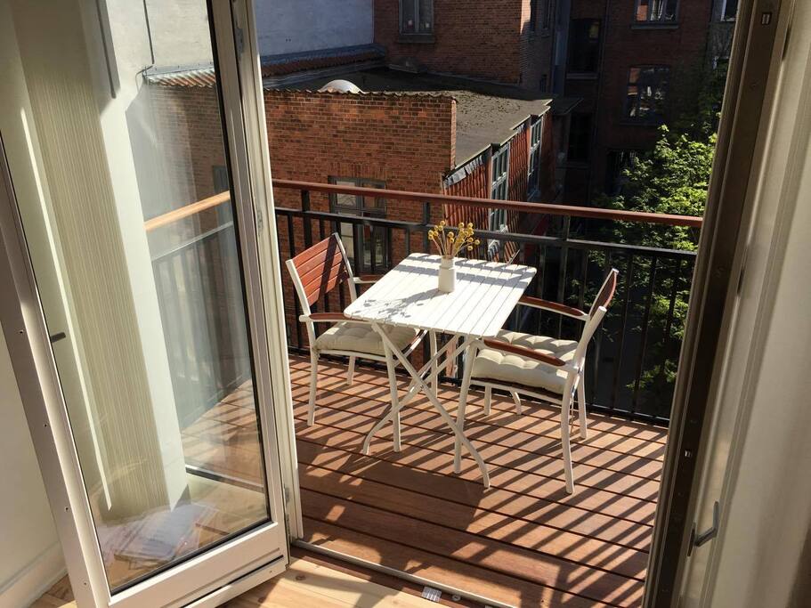 The balcony