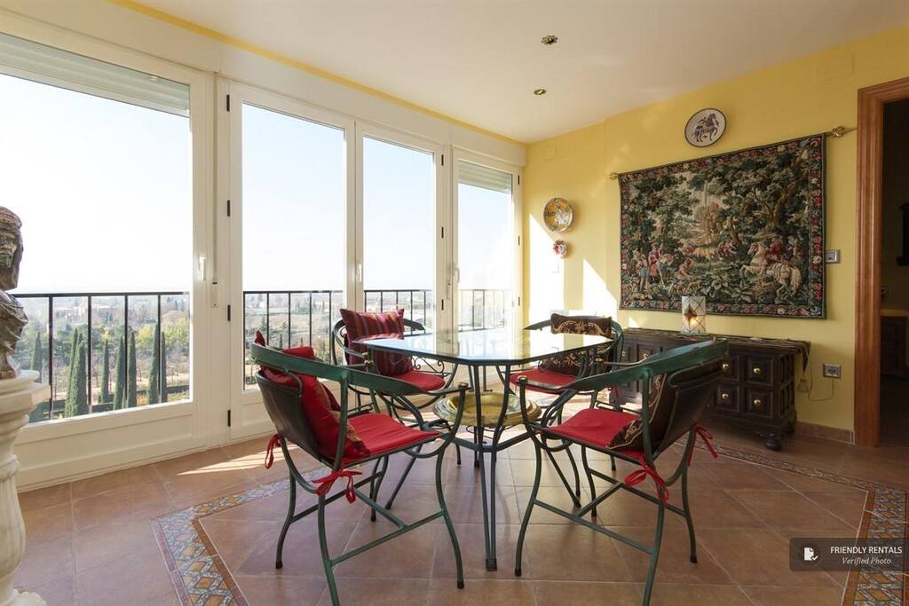 comedor y solarium