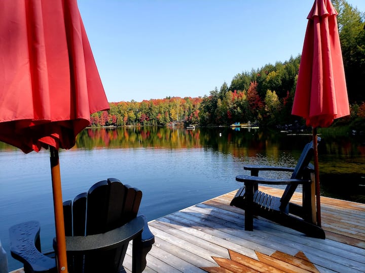 Big Woody Cabin, Ross Lake, Haliburton Ontario Cabins for Rent in