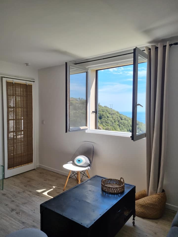T1 Hauteurs De Bastia Vue Unique Sur La Mer - Bastia