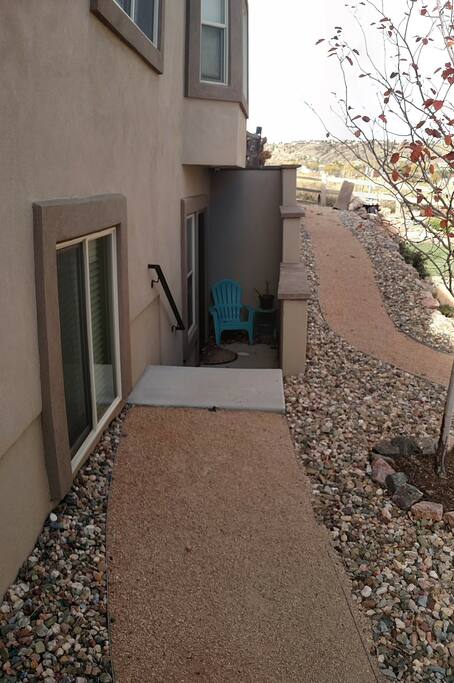 Private entrance