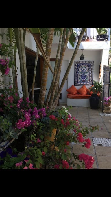 Garden scene