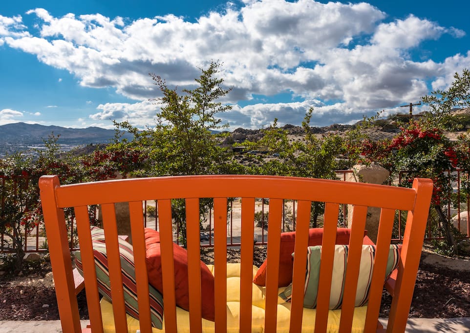 Forever views from the front porch...