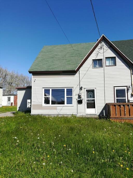 Our house (left side of the duplex)