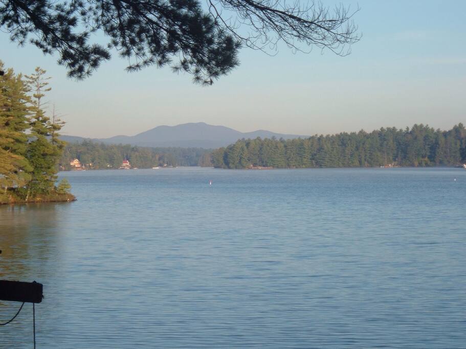 View from the Kitchen table.
