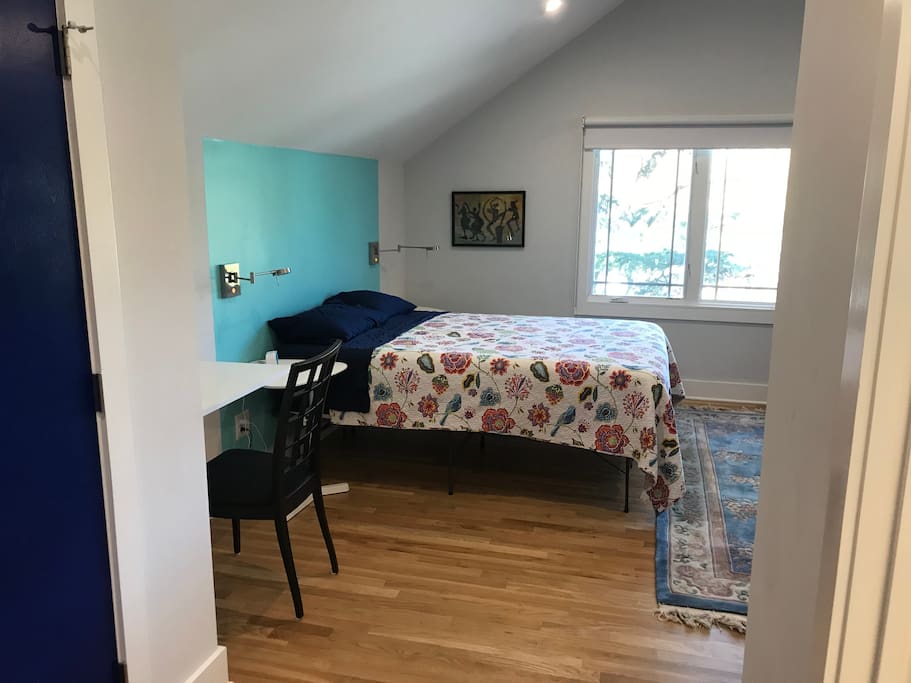 Bedroom #3: upstairs suite w/queen and private bath