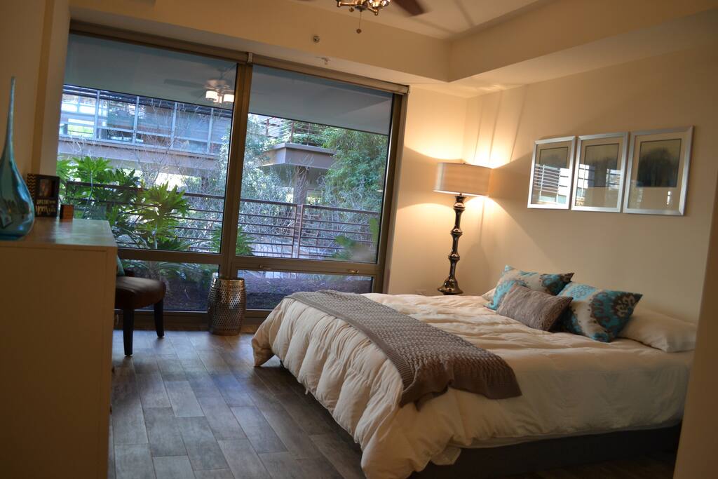 Master King Bedroom with a View