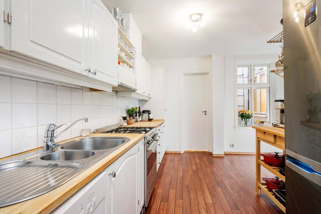 Well equipped kitchen