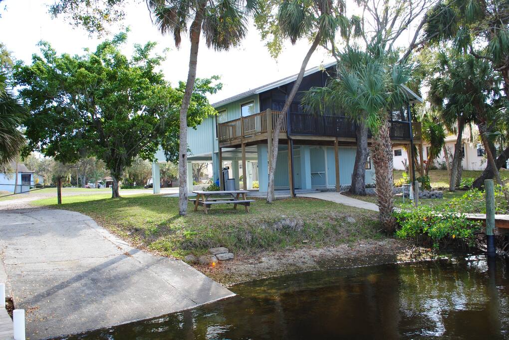 Boat Launch next to the House