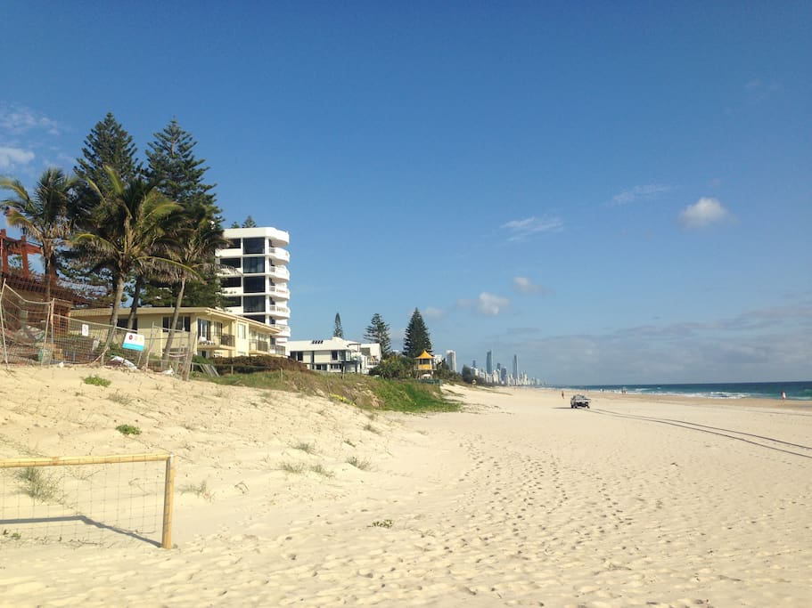 Beautiful uncrowded white sandy beaches.