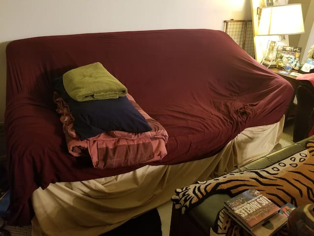 No Frills Sofa for One
