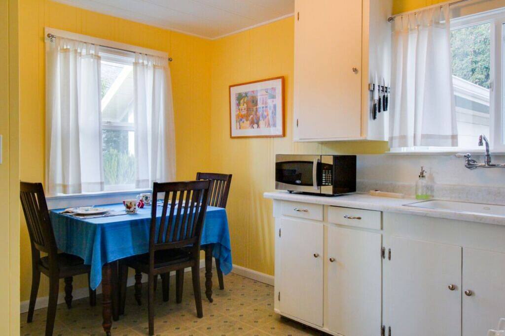 Indoor dining area