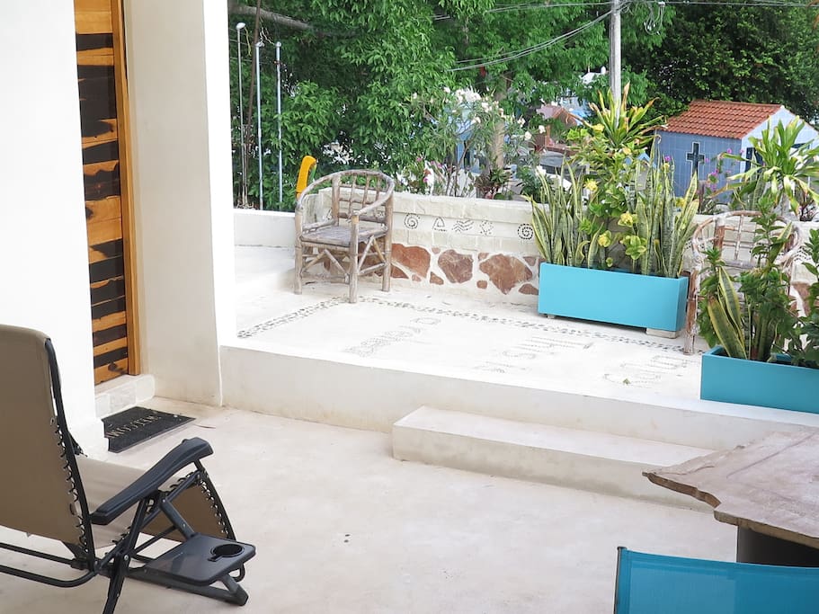 Two lovely patios with gorgeous views.
