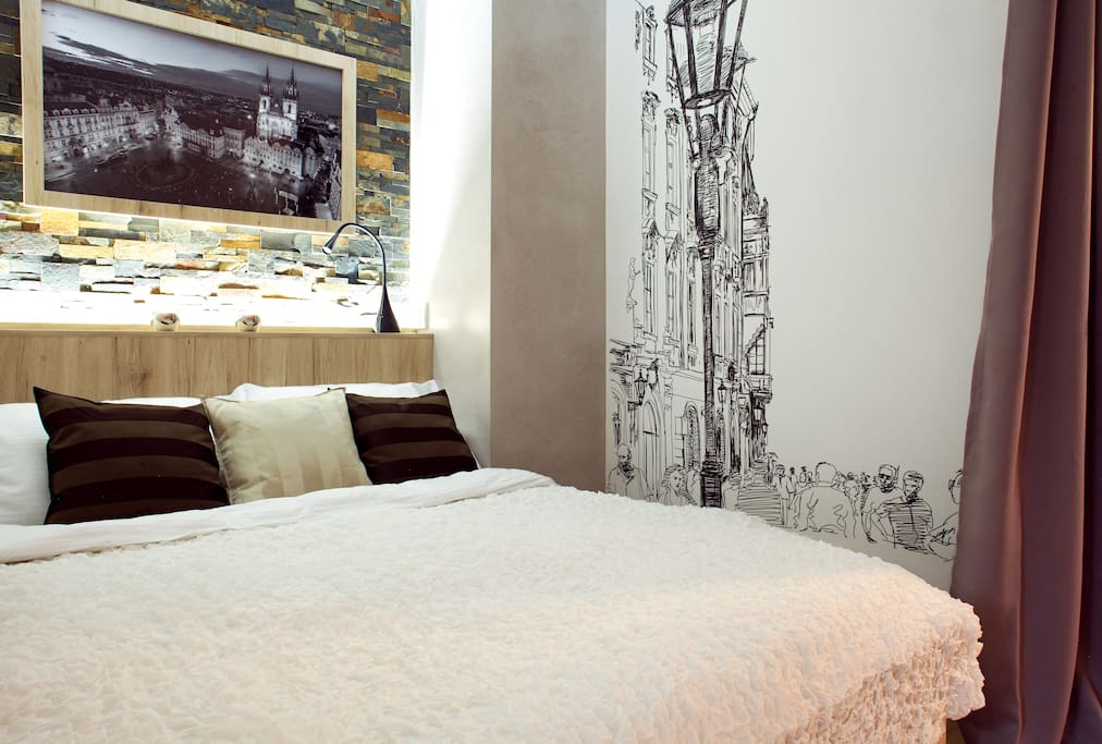 The main bed