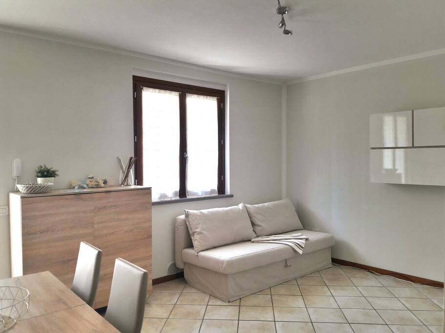 Soggiorno e divano letto