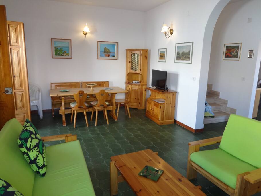 Sala pranzo e slalotto