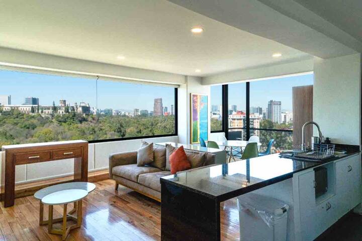 Hermoso departamento con la mejor vista de la CDMX
